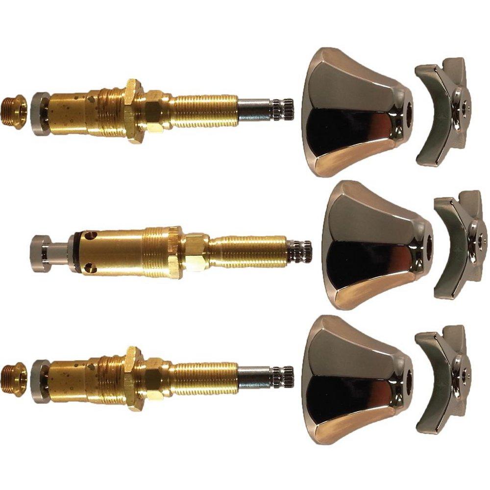Lincoln Products&reg; Polished Chrome Metal Handle Kit 