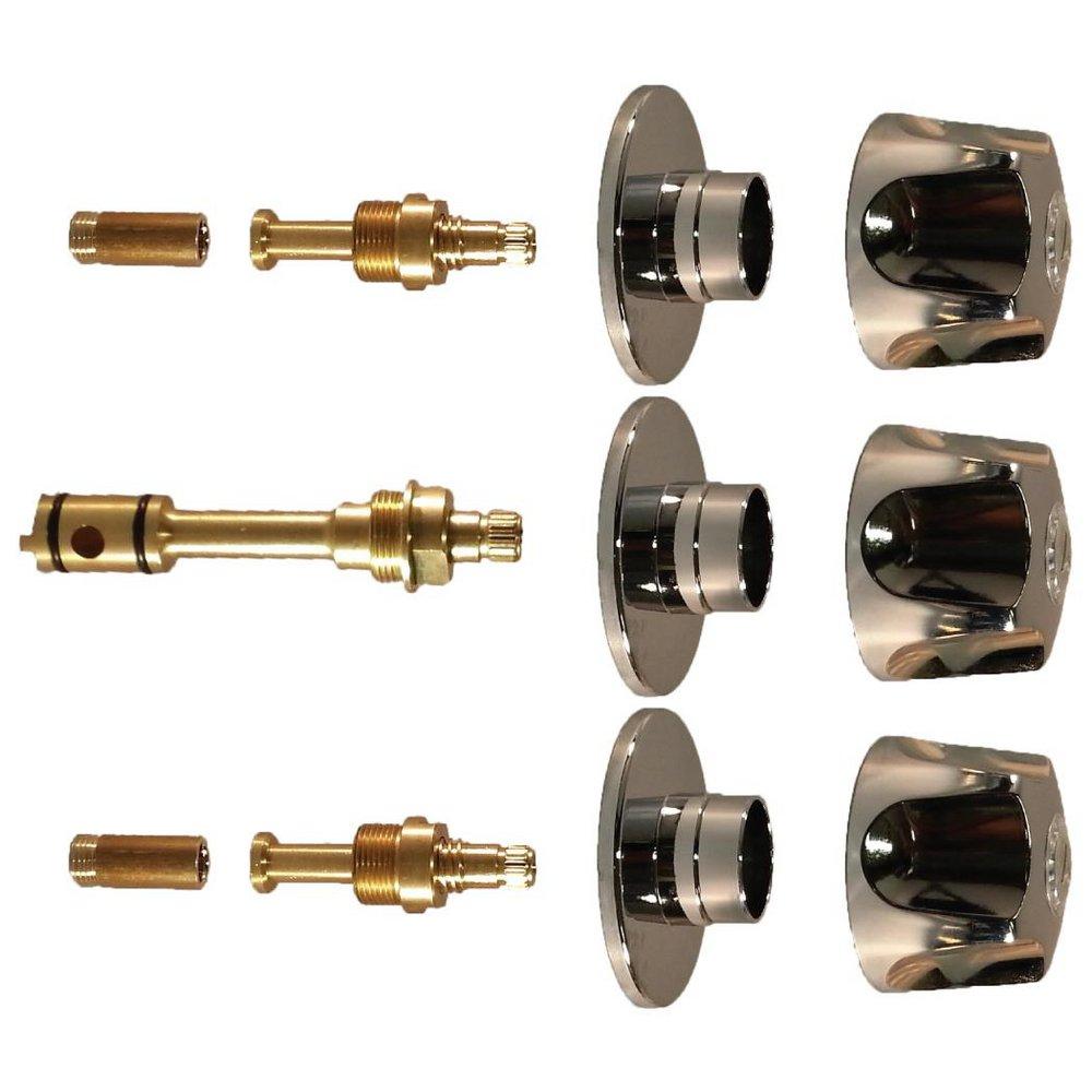 Lincoln Products&reg; Polished Chrome Metal Handle Kit 