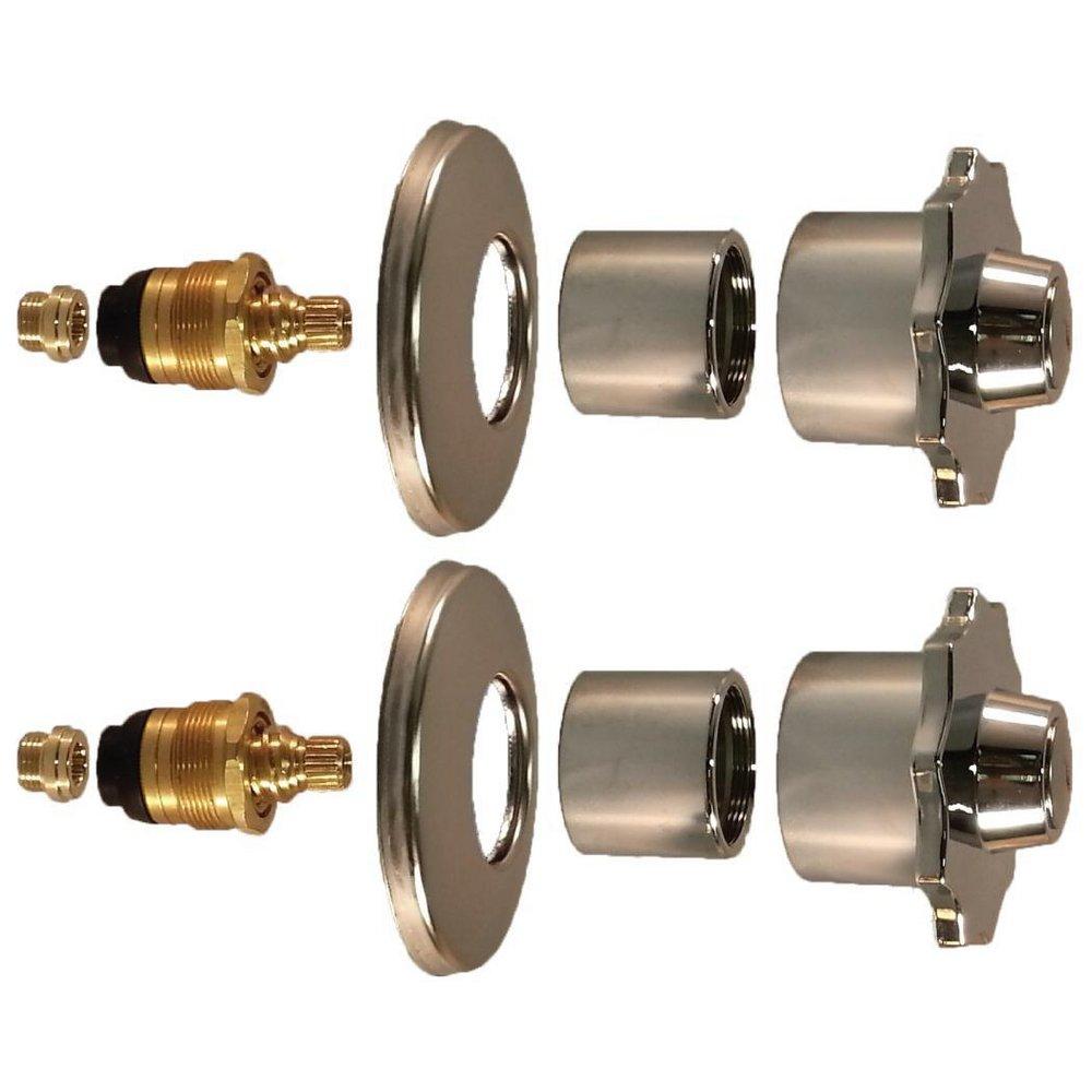 Lincoln Products&reg; Polished Chrome Metal Handle Kit 