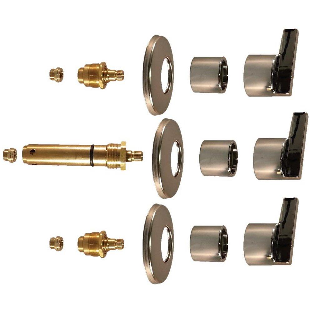 Lincoln Products&reg; Polished Chrome Metal Handle Kit 