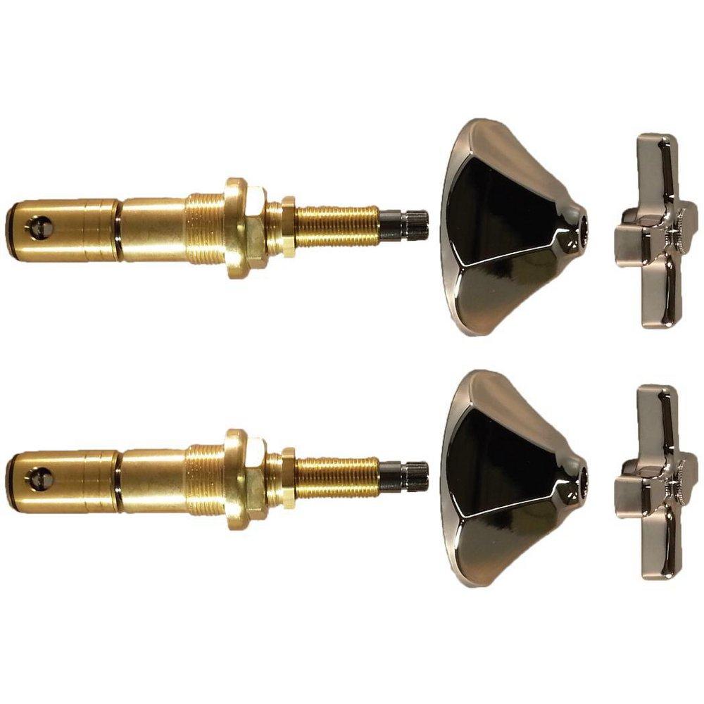 Lincoln Products&reg; Polished Chrome Metal Handle Kit 