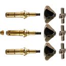 Lincoln Products&reg; Polished Chrome Metal Handle Kit 