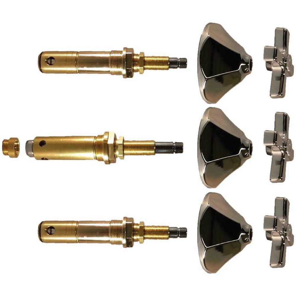 Lincoln Products&reg; Polished Chrome Metal Handle Kit 