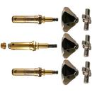 Lincoln Products&reg; Polished Chrome Metal Handle Kit 