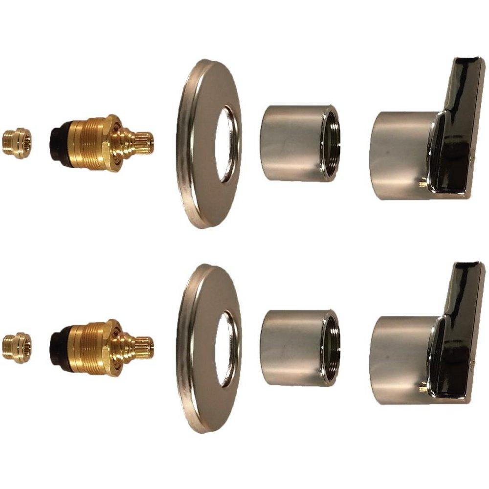 Lincoln Products&reg; Polished Chrome Metal Handle Kit 