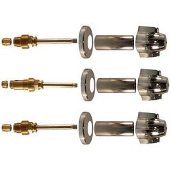 Metal Knob Handle Kit in Polished Chrome