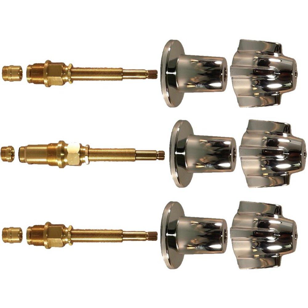 Lincoln Products&reg; Polished Chrome Metal Handle Kit 