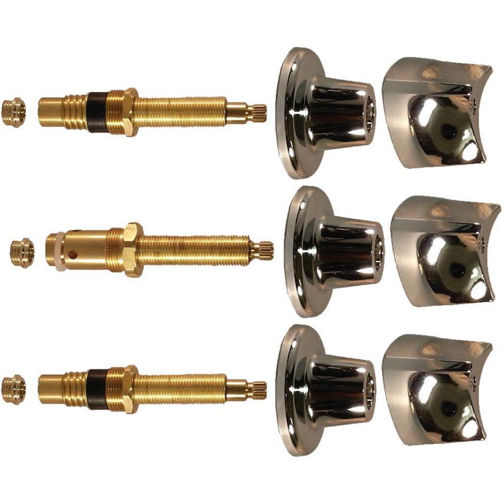 Lincoln Products&reg; Polished Chrome Metal Handle Kit 