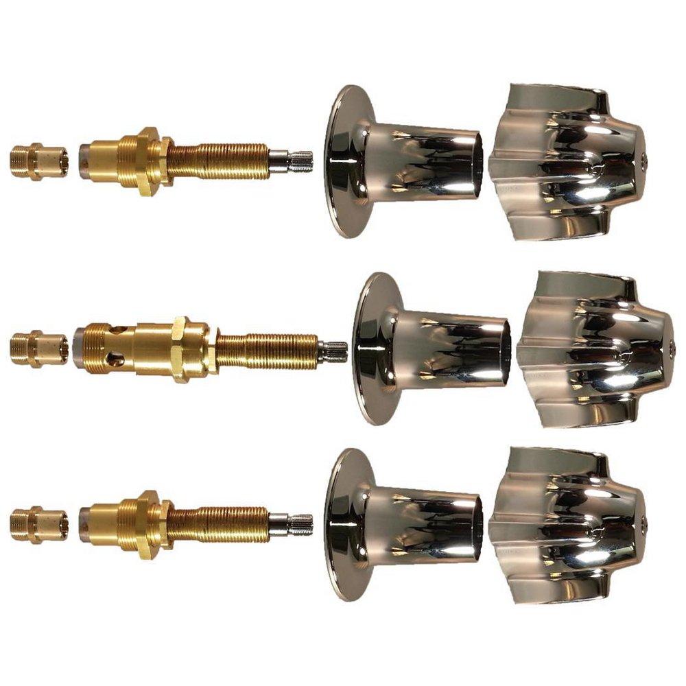 Lincoln Products&reg; Polished Chrome Metal Handle Kit 