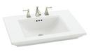 KOHLER White Pedestal Vessel 