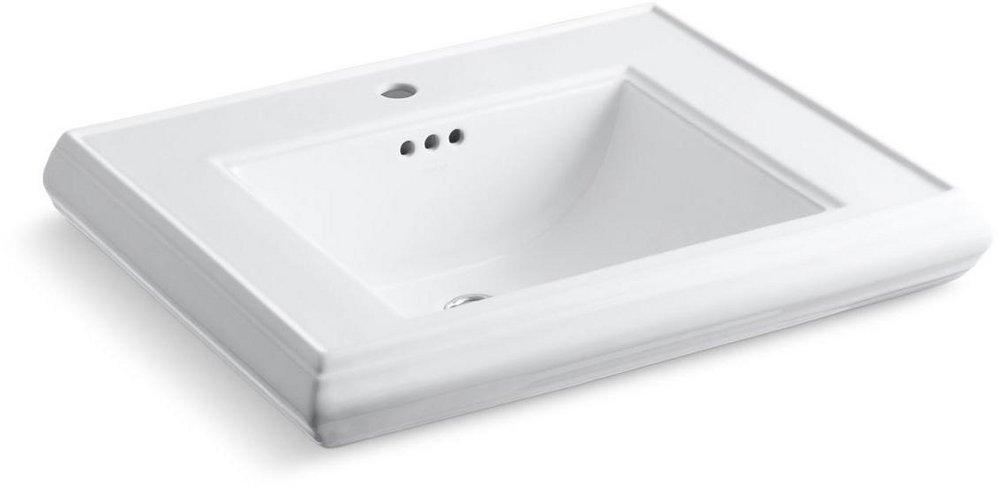 KOHLER White Pedestal Vessel 