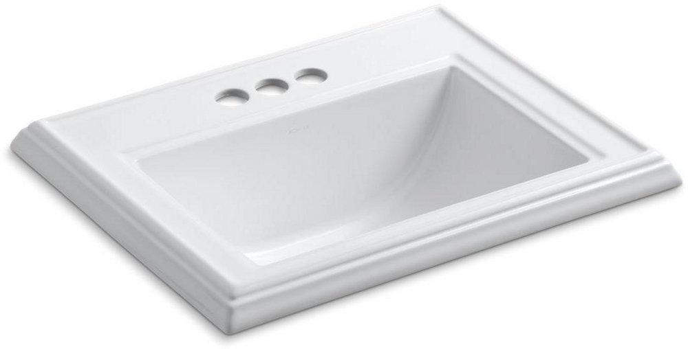 KOHLER White Drop-in Basin 