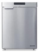 23-2/5 in. 4 cu. ft. Compact Refrigerator in Stainless Steel