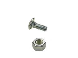 1 x 3/8 in. Low Carbon Steel Carriage Bolt (Box of 1000)