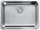 KOHLER Stainless Steel 23 x 17-1/2 in. No Hole Single Bowl Undermount Kitchen Sink 