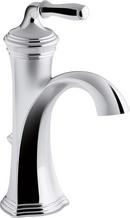 KOHLER Polished Chrome Single Handle Centerset Bathroom Sink Faucet 