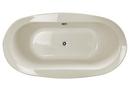 65-1/2 x 35-5/8 in. Drop-In Bathtub with Center Drain in Oyster