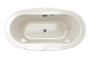 65-1/2 x 35-5/8 in. Air Bath Drop-In Bathtub with Center Drain in Oyster
