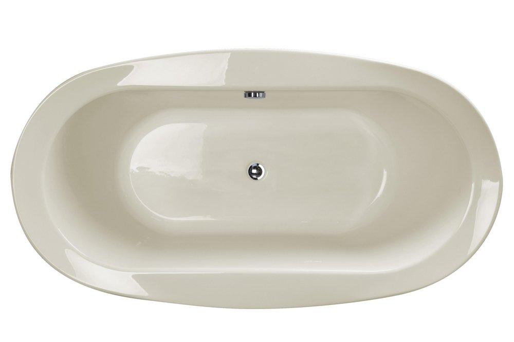 JACUZZI&reg; Oyster 65-1/2 x 35-5/8 in. Freestanding Bathtub 