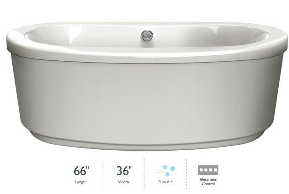 JACUZZI&reg; White Freestanding Bathtub 