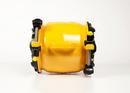Romac Industries Yellow Romacote Fusion Bonded Epoxy and Xylan Restraint Joint Ductile Iron Coupling 
