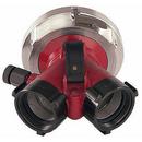 Elkhart Brass 4 x 2-1/2 x 2-1/2 in. Cast Brass Single Clapper Inlet 