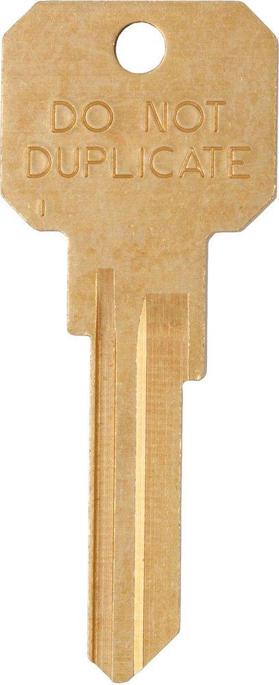 Kaba Ilco Brass Brass Key (Box of 50) 