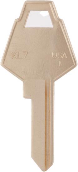 Brass XL Size Mail Box Key (50 per Box)
