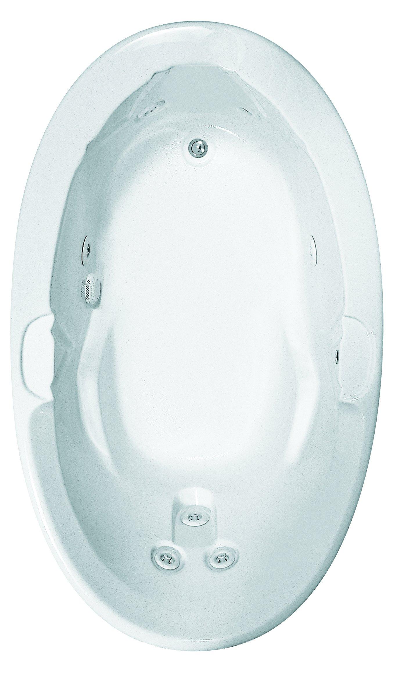 Aquatic White 22-3/4 x 65-1/2 in. Bathtub 