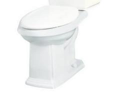Elongated ADA Toilet Bowl in White