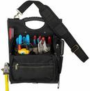 CLC Custom Leather Craft Black 21-Pocket Zippered Electricians Tool Pouch 