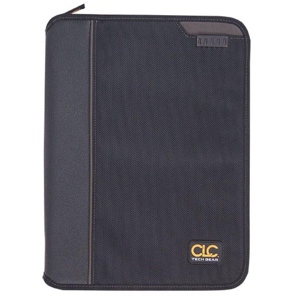 CLC Custom Leather Craft Lighted Business Portfolio 