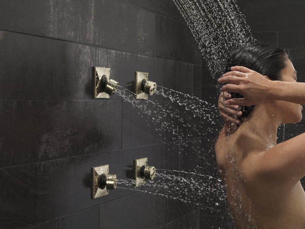 Delta Faucet Polished Nickel Single Function Body Spray 