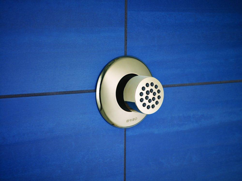 Brizo Matte Black 1.5 gpm Touch Clean Body Spray Sprayhead 