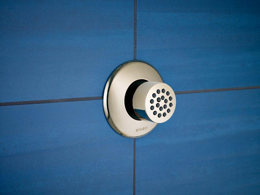 Brizo Brushed Nickel 1.5 gpm Touch Clean Body Spray Sprayhead 