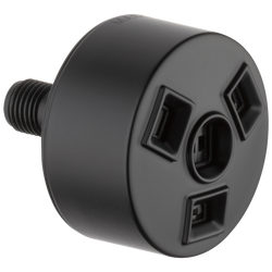 1.5 gpm Massaging Body Spray Sprayhead in Matte Black