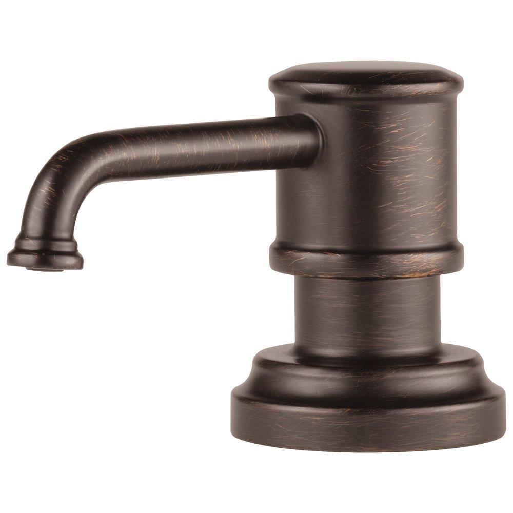 Brizo Venetian Bronze 2-3/4 in. 13 oz. Kitchen Soap Dispenser 