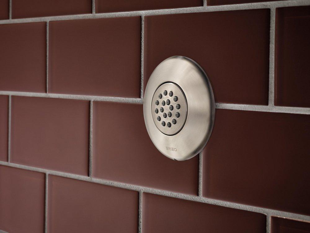 Brizo Luxe Nickel 1.5 gpm Body Spray Trim (Trim Only) 