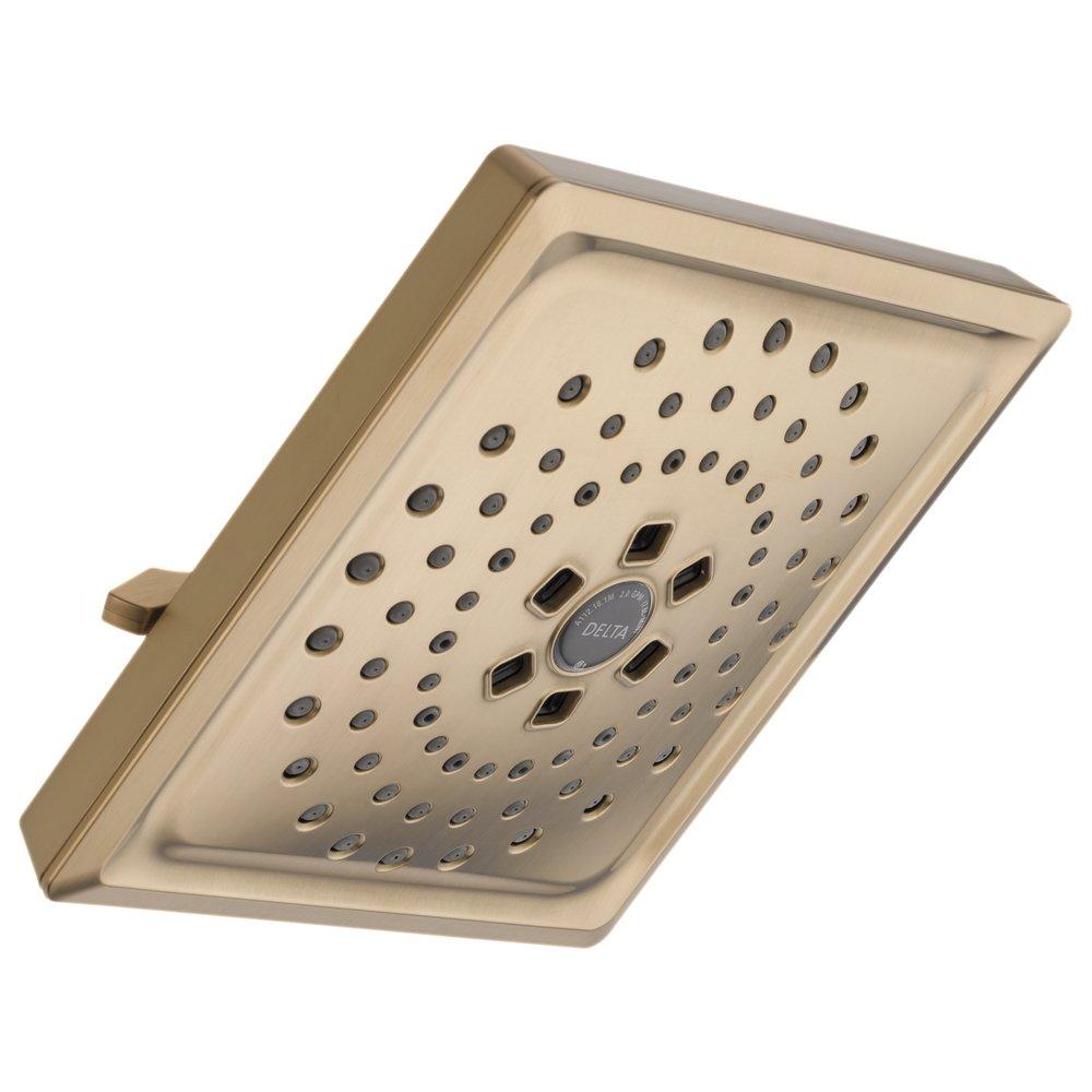 Delta Faucet Brilliance&reg; Champagne Bronze Multi Function Full Body, H2Okinetic&reg; and Pause Showerhead 