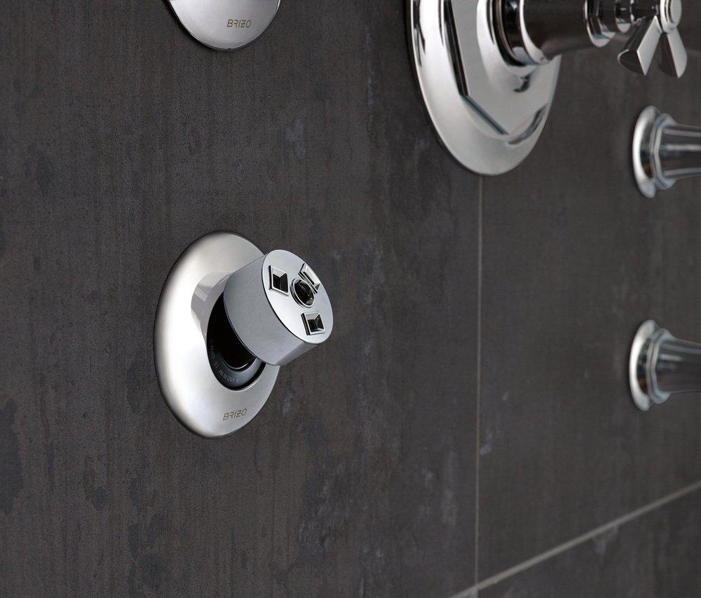 Brizo Chrome 1.5 gpm Body Spray Trim (Trim Only) 