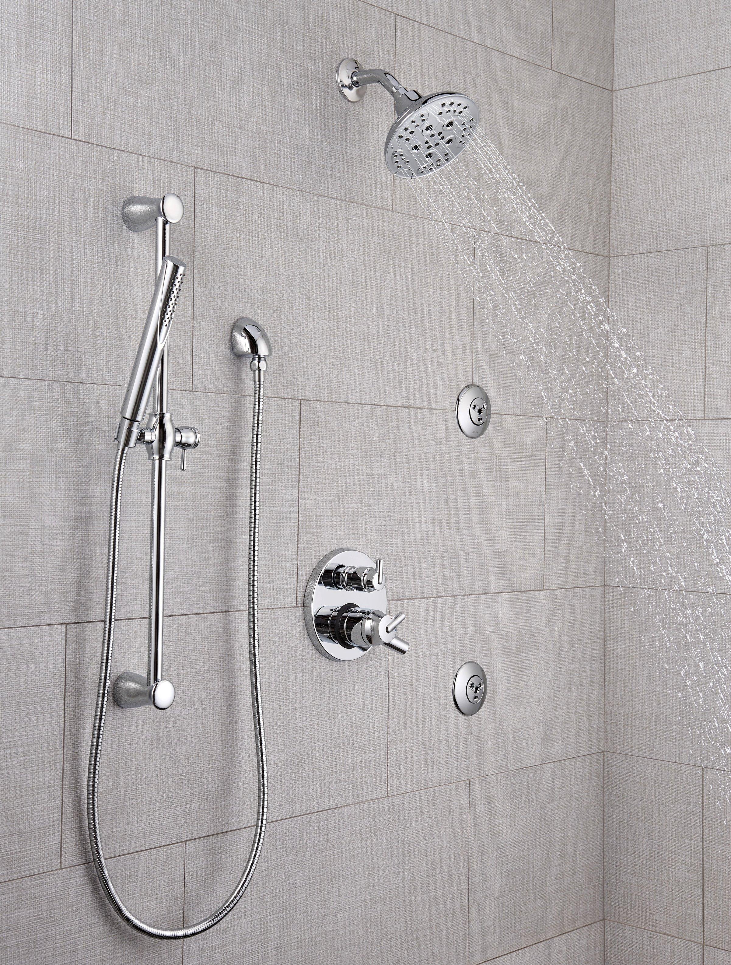 Delta Faucet Chrome Single Function Body Spray 