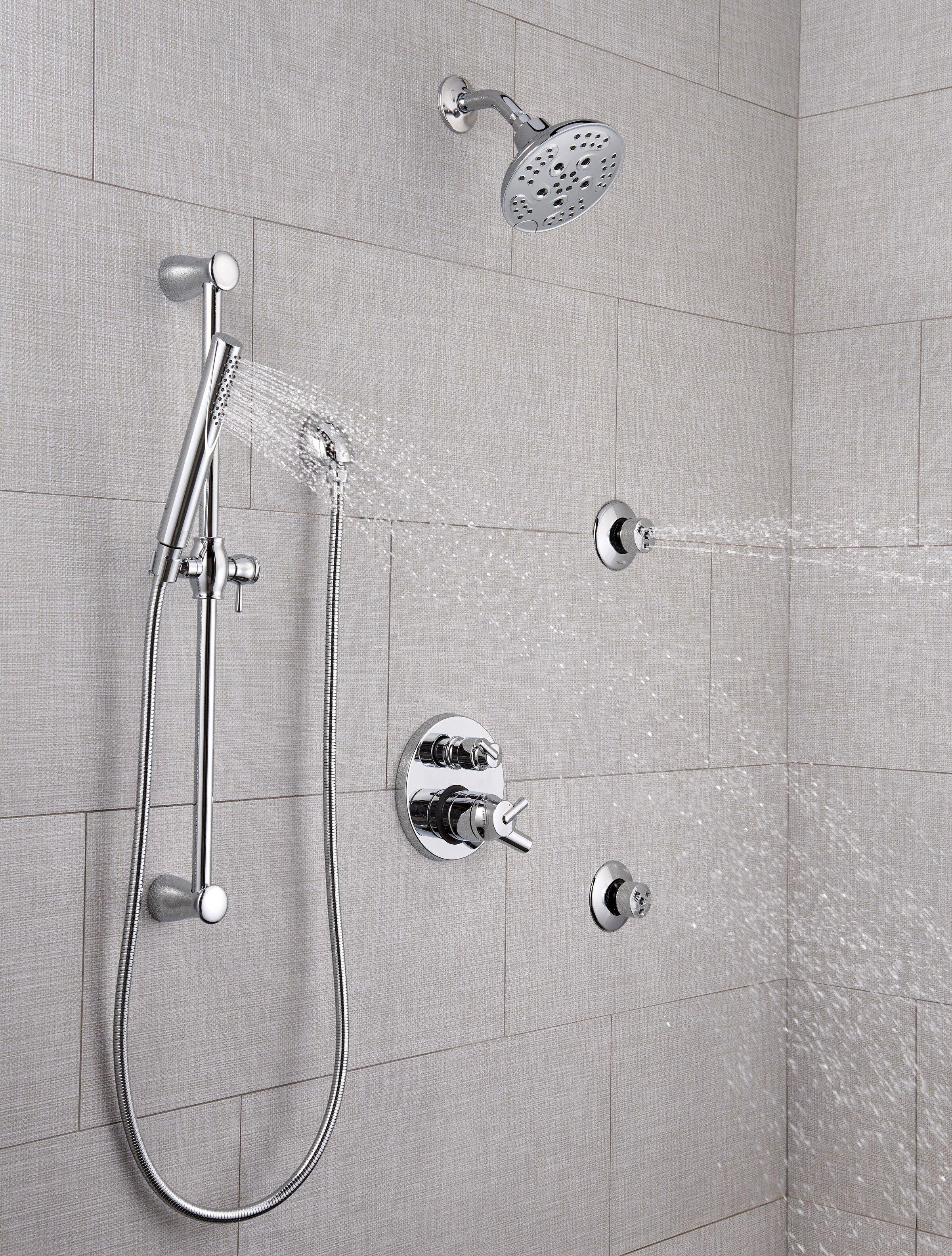 Delta Faucet Chrome Single Function Body Spray 