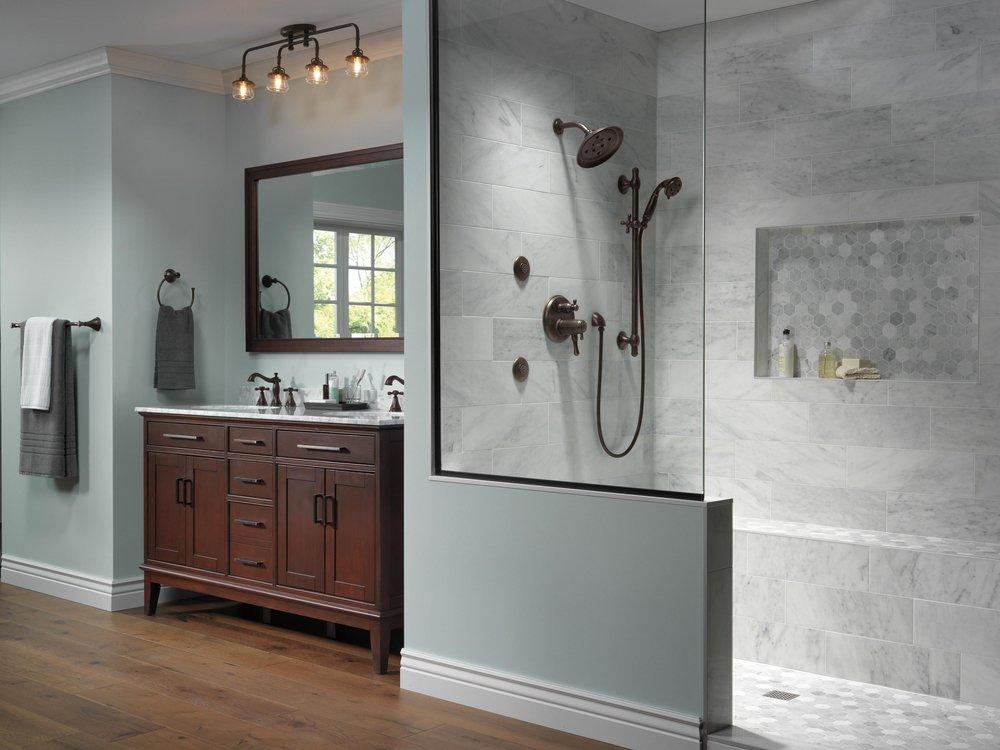 Delta Faucet Venetian Bronze Round Body Spray Trim (Trim Only) 