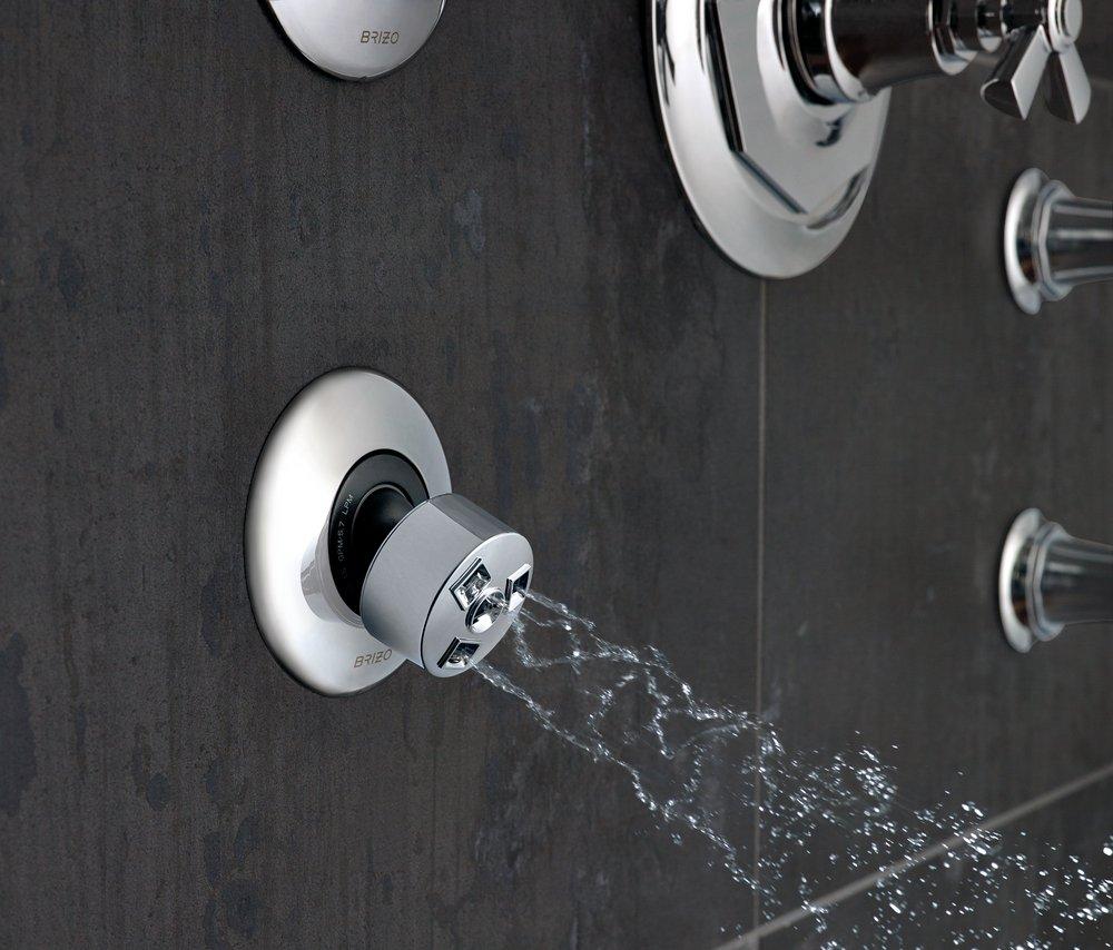 Brizo Chrome Single Function Spray Head in Luxe Gold 