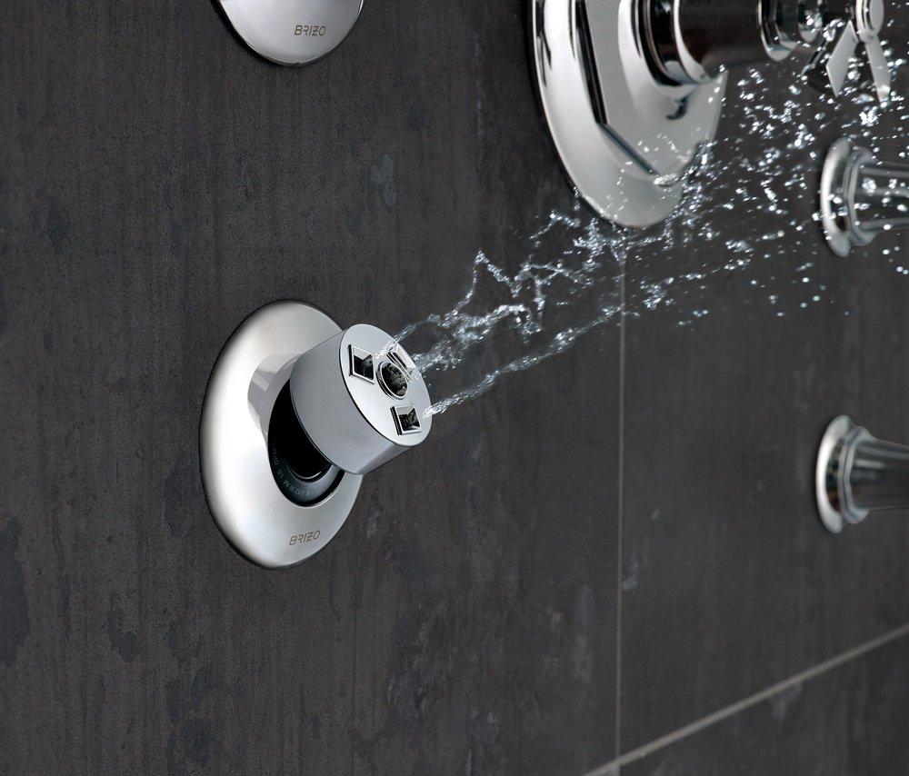 Brizo Chrome Single Function Spray Head in Luxe Gold 
