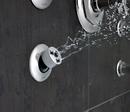 Brizo Chrome 1.5 gpm Massaging Body Spray Sprayhead 