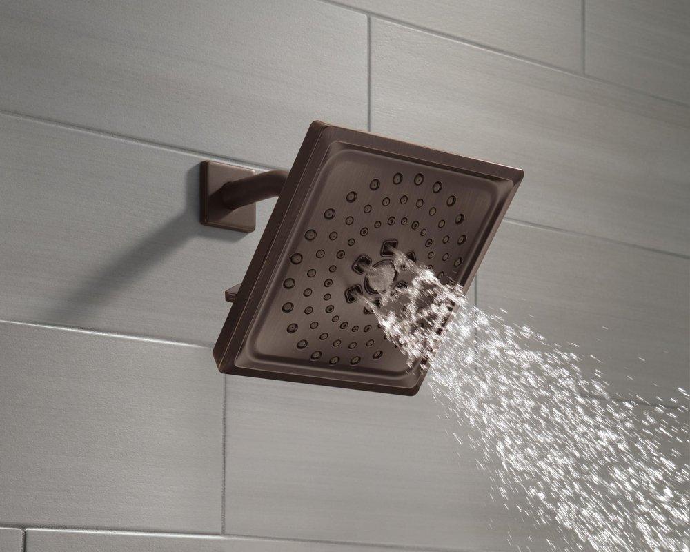 Delta Faucet Venetian Bronze Multi Function Full Body, H2Okinetic&reg; and Pause Showerhead 