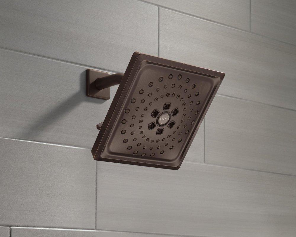 Delta Faucet Venetian Bronze Multi Function Full Body, H2Okinetic&reg; and Pause Showerhead 