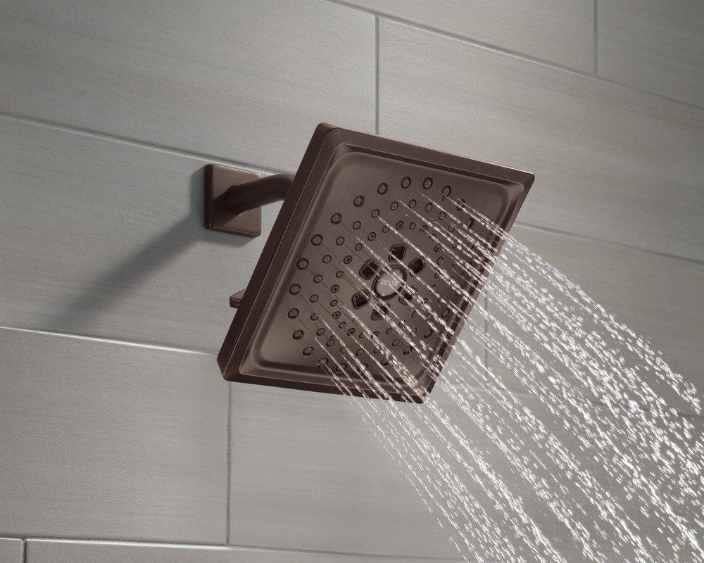 Delta Faucet Venetian Bronze Multi Function Full Body, H2Okinetic&reg; and Pause Showerhead 