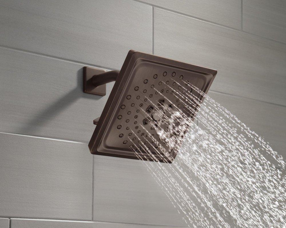 Delta Faucet Venetian Bronze Multi Function Full Body, H2Okinetic&reg; and Pause Showerhead 